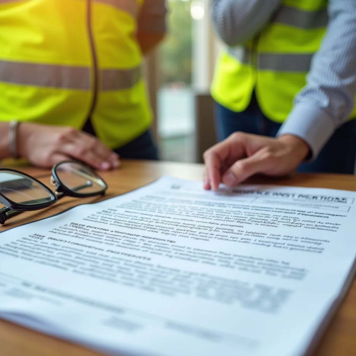Homeowner examining Florida roof inspection report and insurance letter